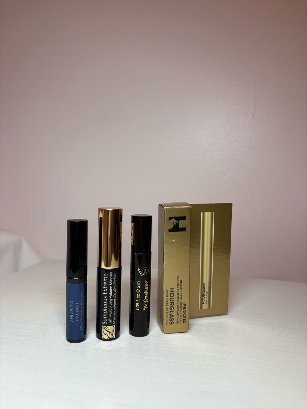 Hourglass & Estee Lauder 4 Mascara Set in Black